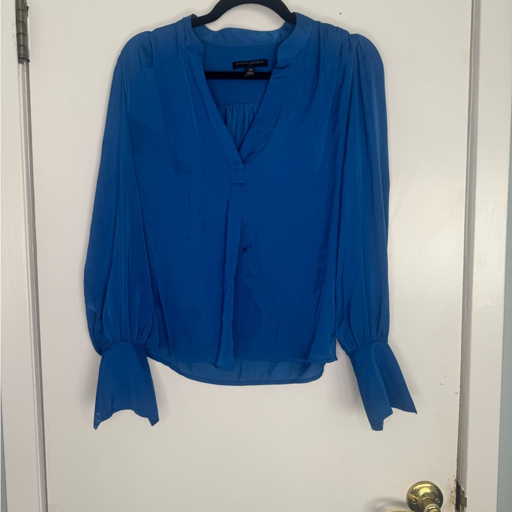 Banana Republic Elegant Blue Women's Top